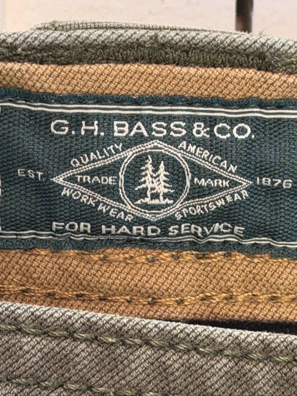 G.H. Bass & Co. Cargo Pants 34x30 Green Size 34 - Picture 5 of 15